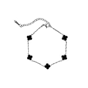 Pulseira Ajustável 5 Trevos Lucky