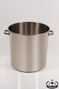 Panela de inox 70l sem registro