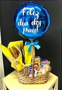 Cesta Café da Manhã Emoções "Feliz Dia dos Pais"