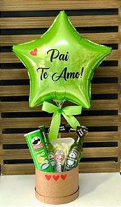 Cesta Heineken com Queijo e Pringles " Pai Te Amo"