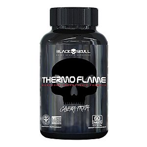 Termogênico Thermo Flame 60 Tabletes - Black Skull