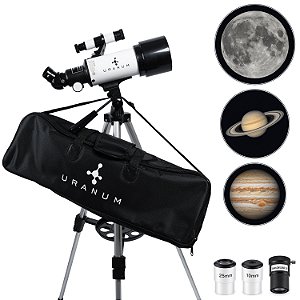 Telescópio Refrator 70mm Pegasus-1 Uranum Astronomico Com Tripé