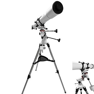 Telescópio Refrator 80/900mm Montagem Equatorial Artermis Observação -  Uranum