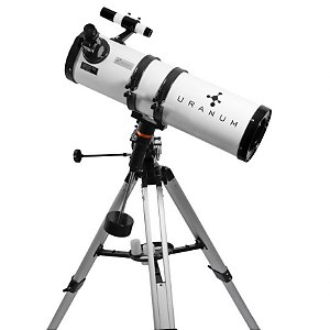Telescópio Refletor 150/750mm Equatorial Estelar Observação Alta Ampliação Qualidade Imagens Do Universo Galáxias Uranum