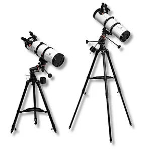 Telescópio Refletor Newtoniano 130mm Andrômeda 2 Uranum EQ3 Astronômico Luneta Para ver Nebulosas Planetas Galáxias Estrelas