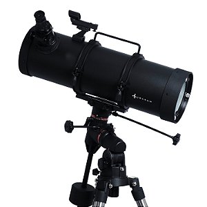 Telescópio Refletor Uranum Galileu 160/800mm Montagem Equatorial EQ4 Observação Planetária Lunar