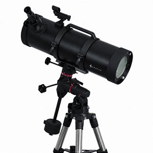 Telescópio Refletor Uranum Galileu 160/800mm Montagem Equatorial EQ4 Observação Planetária Lunar