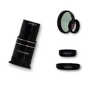 Filtro UV/IR Cut 2", 1,25" Uranum Corte Ultravioleta Infravermelho para Telescópios Profissional