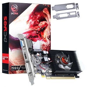 PLACA DE VIDEO AMD R5 220 1GB DDR3 64 BITS LOW PROFILE - PJ220R364