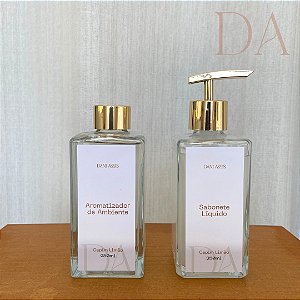 Kit Aromatizador de Ambiente + Sabonete Líquido Perolado Capim Limão 250ml