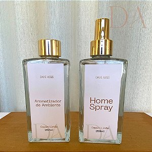 Kit Aromatizador de Ambientes + Home Spray Capim Limão 250ml