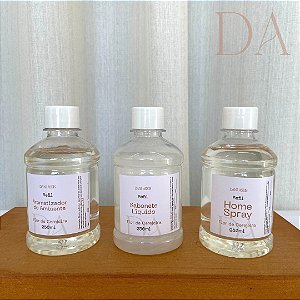 Kit Refis Aromatizador + Sabonete líquido + Home Spray Flor de Cerejeira 250ml