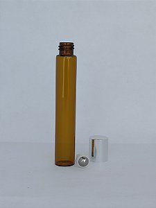 Frasco de vidro âmbar de Roll-on para aromaterapia - 10mL