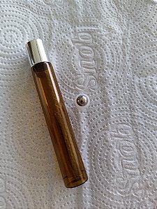 Kit 4 Frascos Roll-on âmbar para Aromaterapia - 10mL