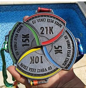 Desafio da Mandala (Medalhas de 5, 10, 15 e 21k)