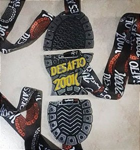 Desafio 200k - 3 Medalhas