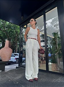 CALÇA NATÁLIA OFF WHITE