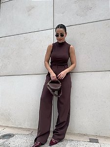 CALÇA SISSA CHOCOLATE
