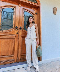 CALÇA VERA BEGE
