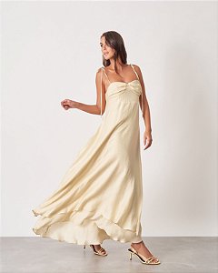 VESTIDO LUANA MANTEIGA