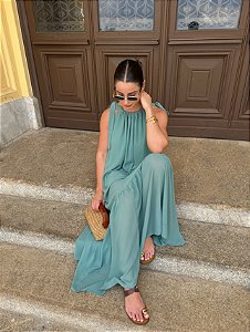 VESTIDO MAJU VERDE