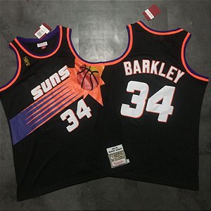 Camisas Phoenix Suns Hardwood Classics M&N - 34 Charles Barkley, 13 Steve Nash