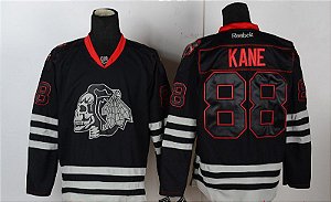 Camisa de Hockey NHL Chicago Blackhawks "Crânio"