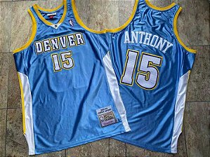 Camisa de Basquete Denver Nuggets 2003/2004 Hardwood Classics M&N Carmelo Anthony