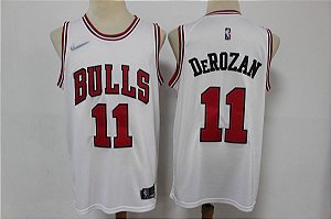 Camisa de Basquete Chicago Bulls 2021/22 Aniversário 75 Anos - DeRozan 11