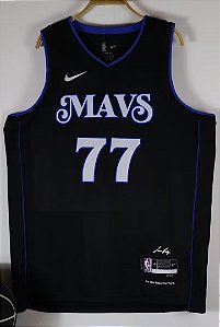 Camisa de Basquete Dallas Mavericks 2024 City Edition - 77 Luka Doncic