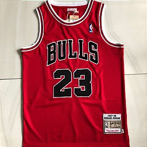 Camisa de Basquete Chicago Bulls 1997-98 Hardwood Classics M&N - 23 Michael Jordan