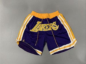 Shorts Just Don - Los Angeles Lakers - Dunk Import - Camisas de Basquete,  Futebol Americano, Baseball e Hockey