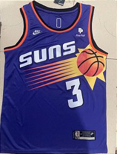 Camisa de Basquete Phoenix Suns 2023  - 01 Booker, 03 Paul