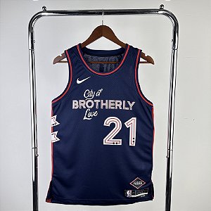 Camisa de Basquete Philadelphia 76ers - Embiid 21