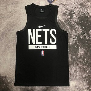 Camisa de Treino de Basquete NBA - Brooklyn Nets