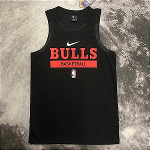Camisa de Treino de Basquete NBA - Chicago Bulls