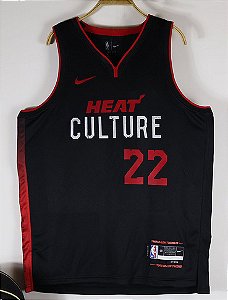 Camisa de Basquete Miami Heat City Edition 2024 - 22 Butler