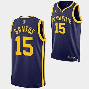 Camisa de Basquete Golden State Warriors - 15 Gui Santos
