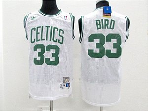 Camisas Retrô Boston Celtics  - 33 Larry Bird