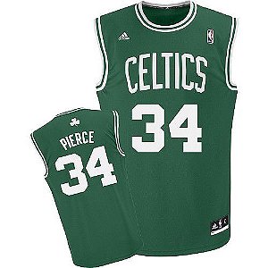 Camisas Retrô Boston Celtics - 34 Paul Pierce, 5 Kevin Garnett
