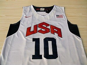 Camisas Dream Team Olimpíadas 2012 - 10 Kobe Bryant, 6 LeBron James