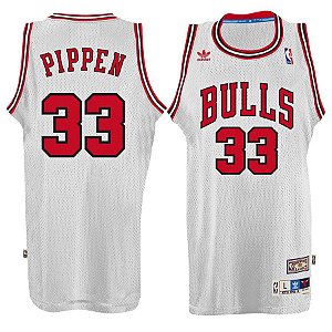Camisas Retrô Chicago Bulls - Pippen 33, Rodman 91