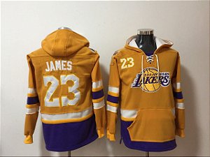 Blusão NBA Los Angeles Lakers - 23 Lebron James, 24 Kobe Bryant, 3 Anthony Davis