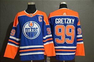 Camisa de Hockey NHL Edmonton Oilers - 99 Gretzky