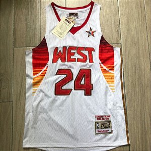 Camisa de Basquete Especial West All Star Game 2008 Hardwood Classics M&N - 24 Kobe Bryant