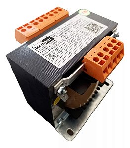 100VA TRANSFORMADOR DE COMANDO MONOFÁSICO 100VA E220-380-440V S12-24V 60HZ 4051-00050-0004 KRAPER 0924