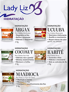 Baldes de Hidratação Lady Liss