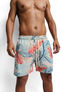Short Cos elastico curto Estampado - Loja His