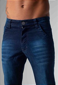Calça Jeans Slim - Loja His