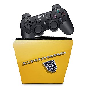 Capa PS3 Controle Case - Transformers Camaro